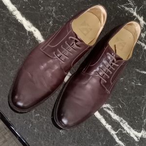 Saks fifth avenue made in Italy espresso calf skin very soft dress shoes